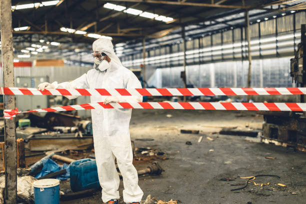 Professional Crime Scene Cleanup technician working in Clearwater, NE